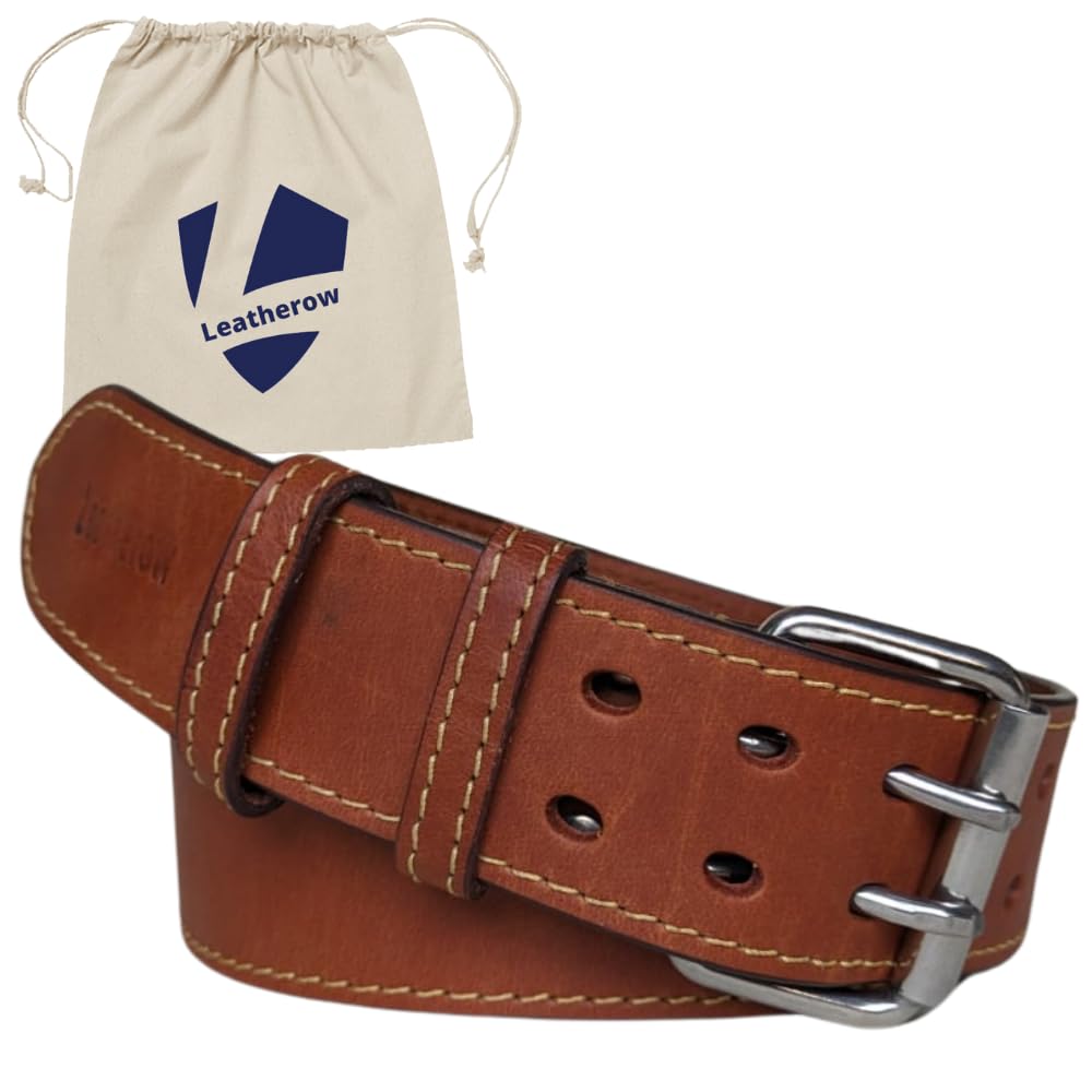 2" Wide Oil-Tanned Leather Tool Belt S538