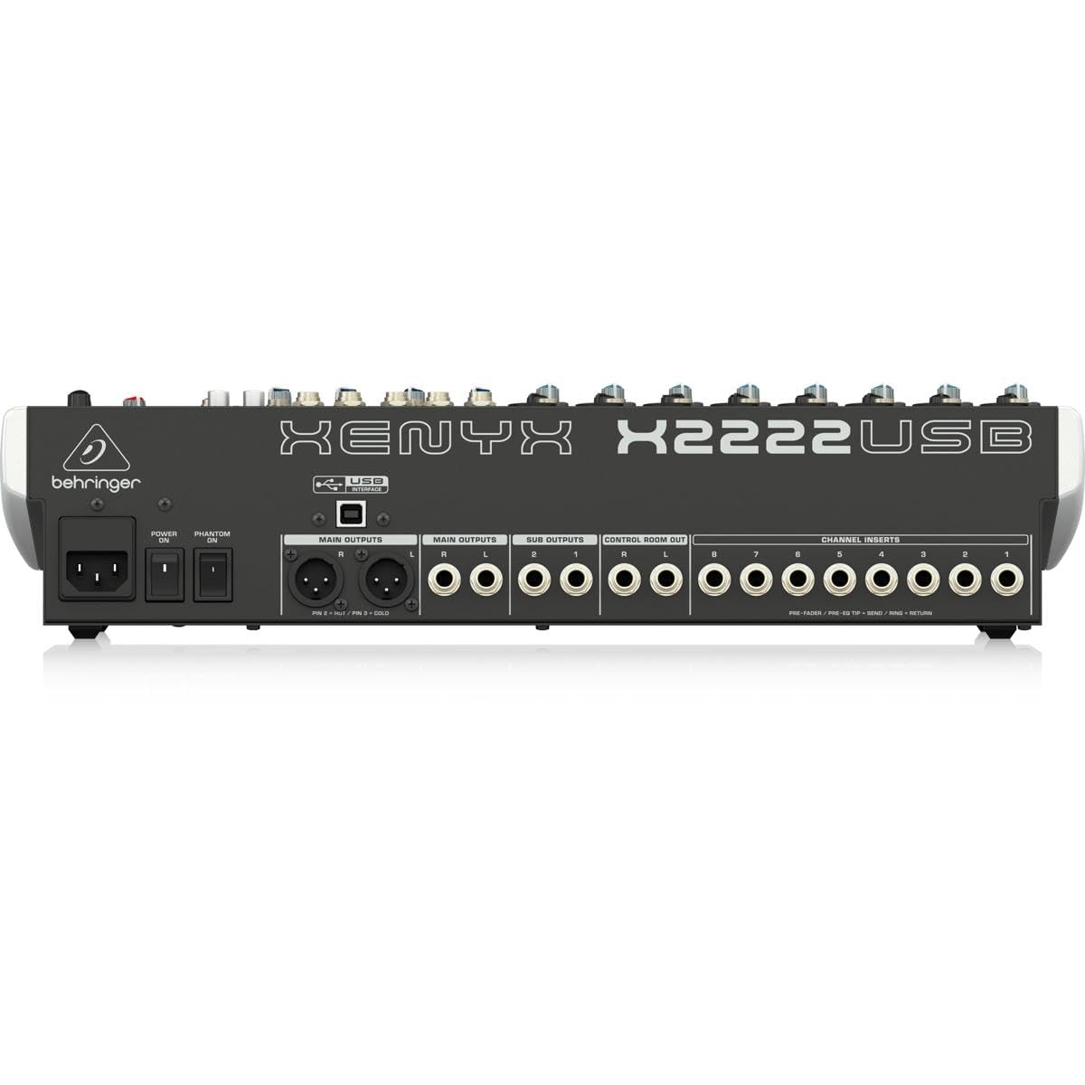 22-Input 2/2-Bus Mixer with Mic Preamps N85234
