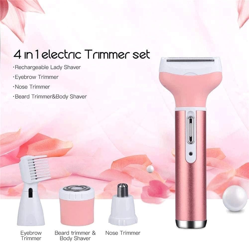 Cordless Rechargeable Wet & Dry Facial Hair Removal Shaver & Trimmer S11844