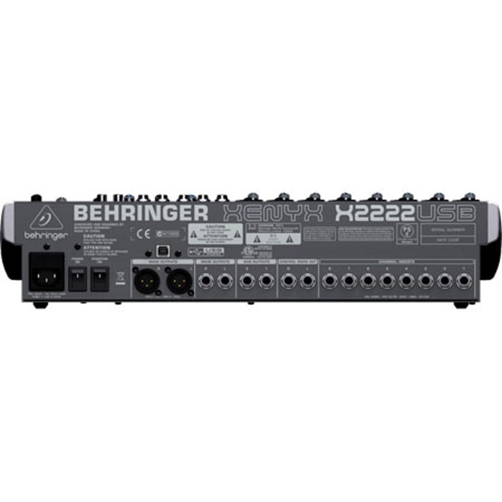 22-Input 2/2-Bus Mixer with Mic Preamps N85234