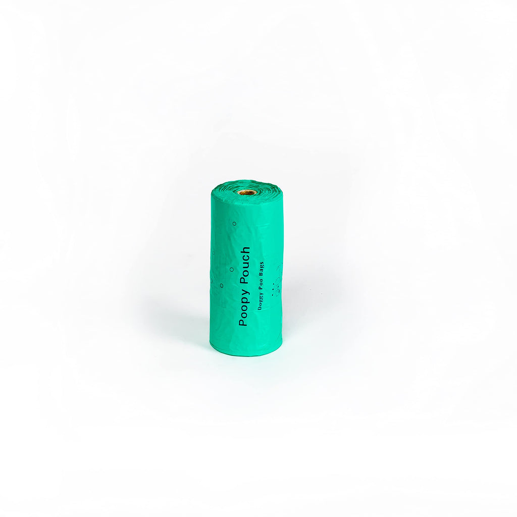 Lemon-Scented Tie-Handle Dog Poop Bags 2,000pcs W1733