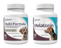 90 Tabs Multi-Formula Supplement & 120 Tabs 3mg Melatonin Chewables G134