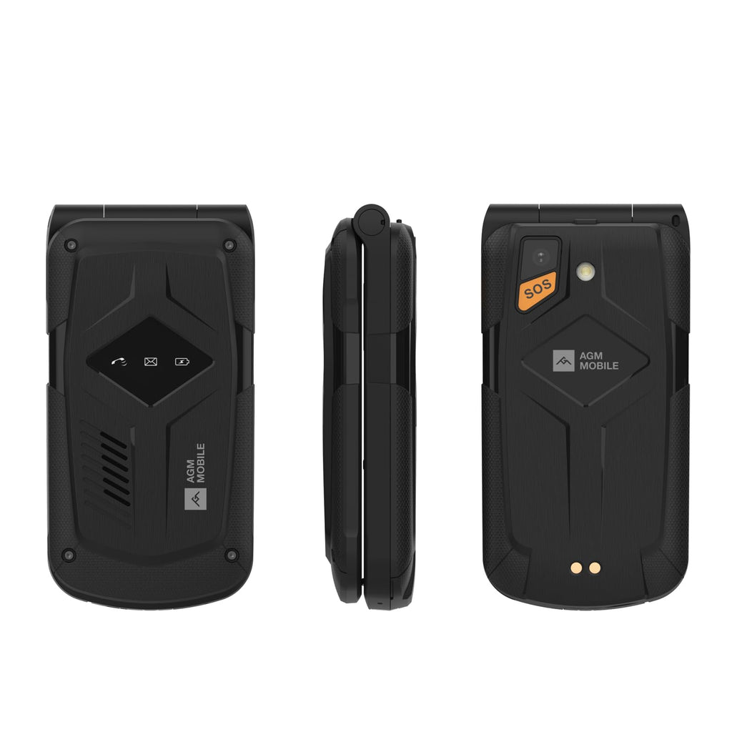 4G LTE Dual SIM IP69K Waterproof Rugged Flip Phone I93986