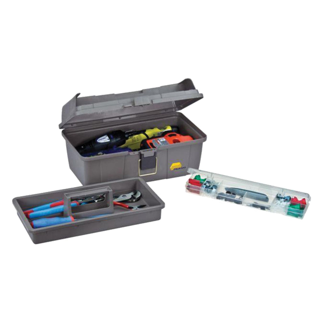 16-Inch Tool Box with Tray U8194