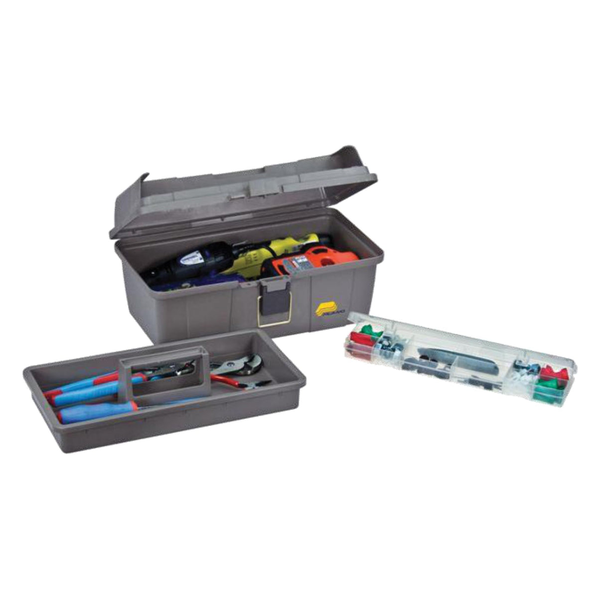 16-Inch Tool Box with Tray U8194