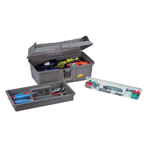 16-Inch Tool Box with Tray U8194