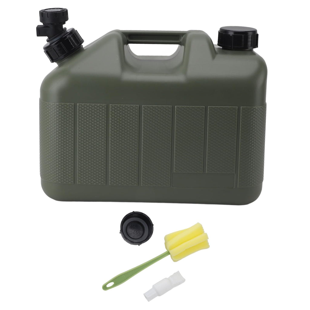 10L Green Portable Water Container with Faucet C491