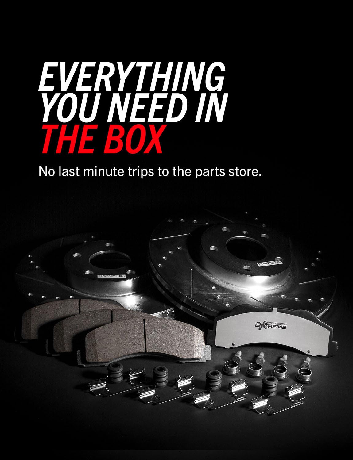 Front Brake Pad & Rotor Kit S578355