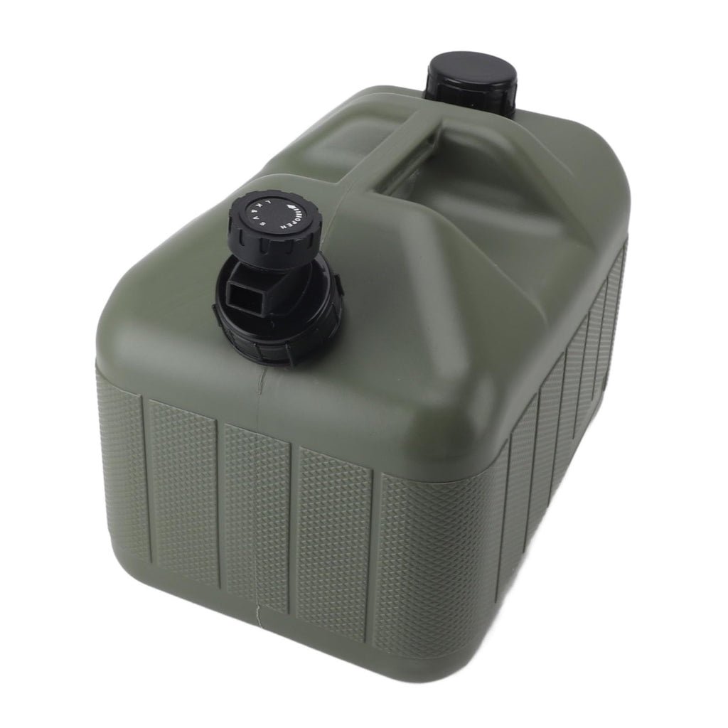 10L Green Portable Water Container with Faucet C491