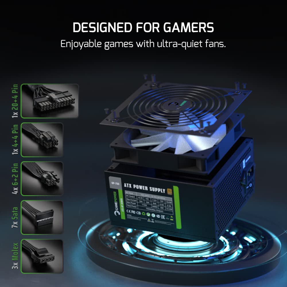 750W 80 Plus Bronze ATX Power Supply A788