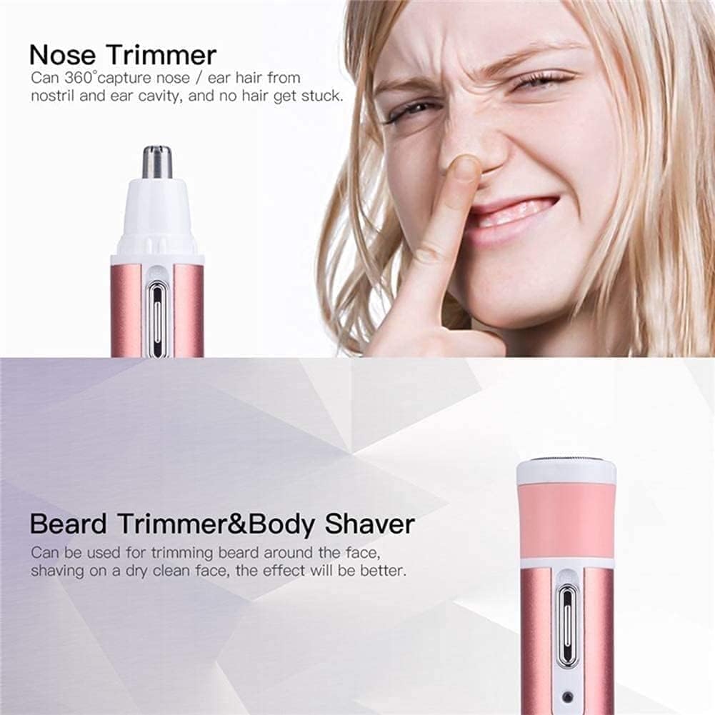 Cordless Rechargeable Wet & Dry Facial Hair Removal Shaver & Trimmer S11844