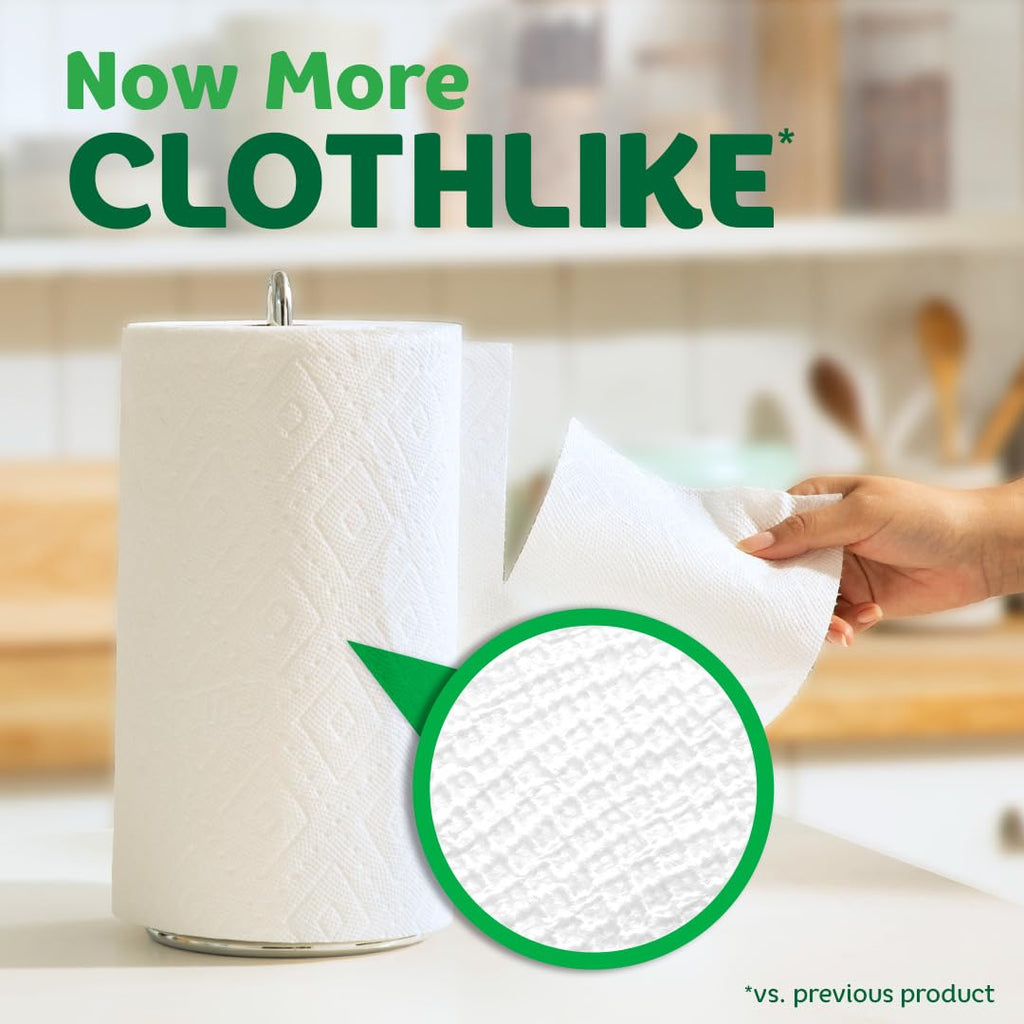White Paper Towels, 6 Triple Rolls F152