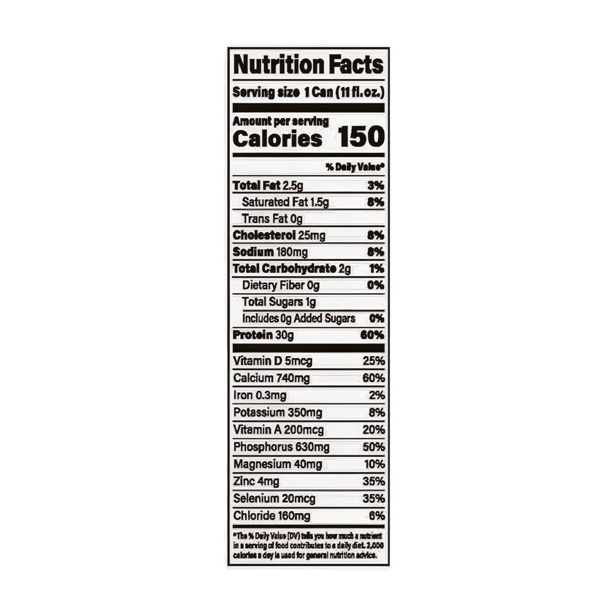 12 Pack Vanilla Milk Shake 30g Protein 1g Sugar Lactose-Free I534