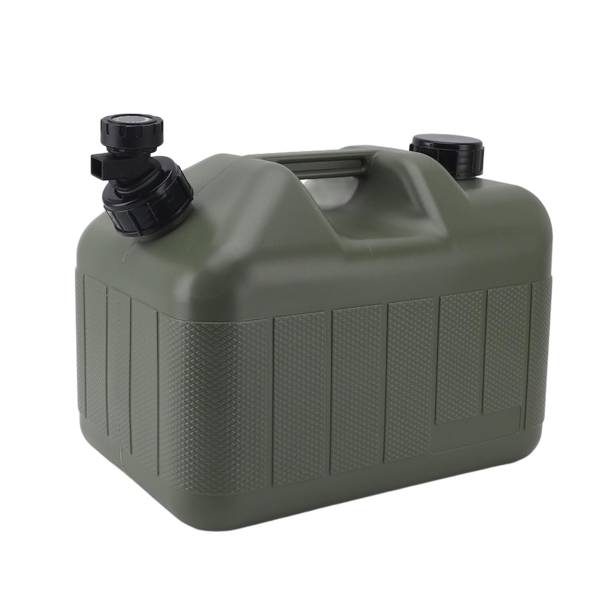 10L Green Portable Water Container with Faucet C491