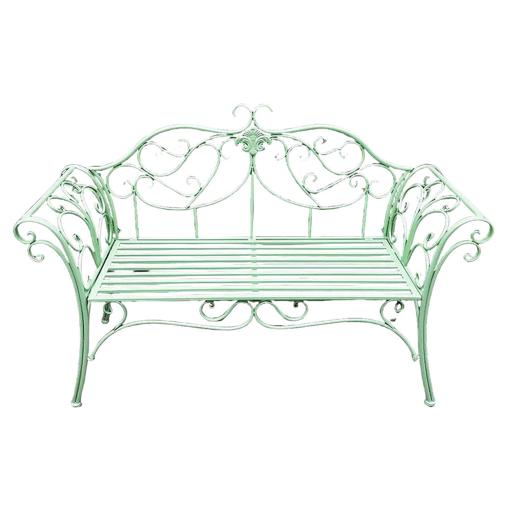 2-Seat Metal Outdoor Bench R131
