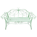 2-Seat Metal Outdoor Bench R131