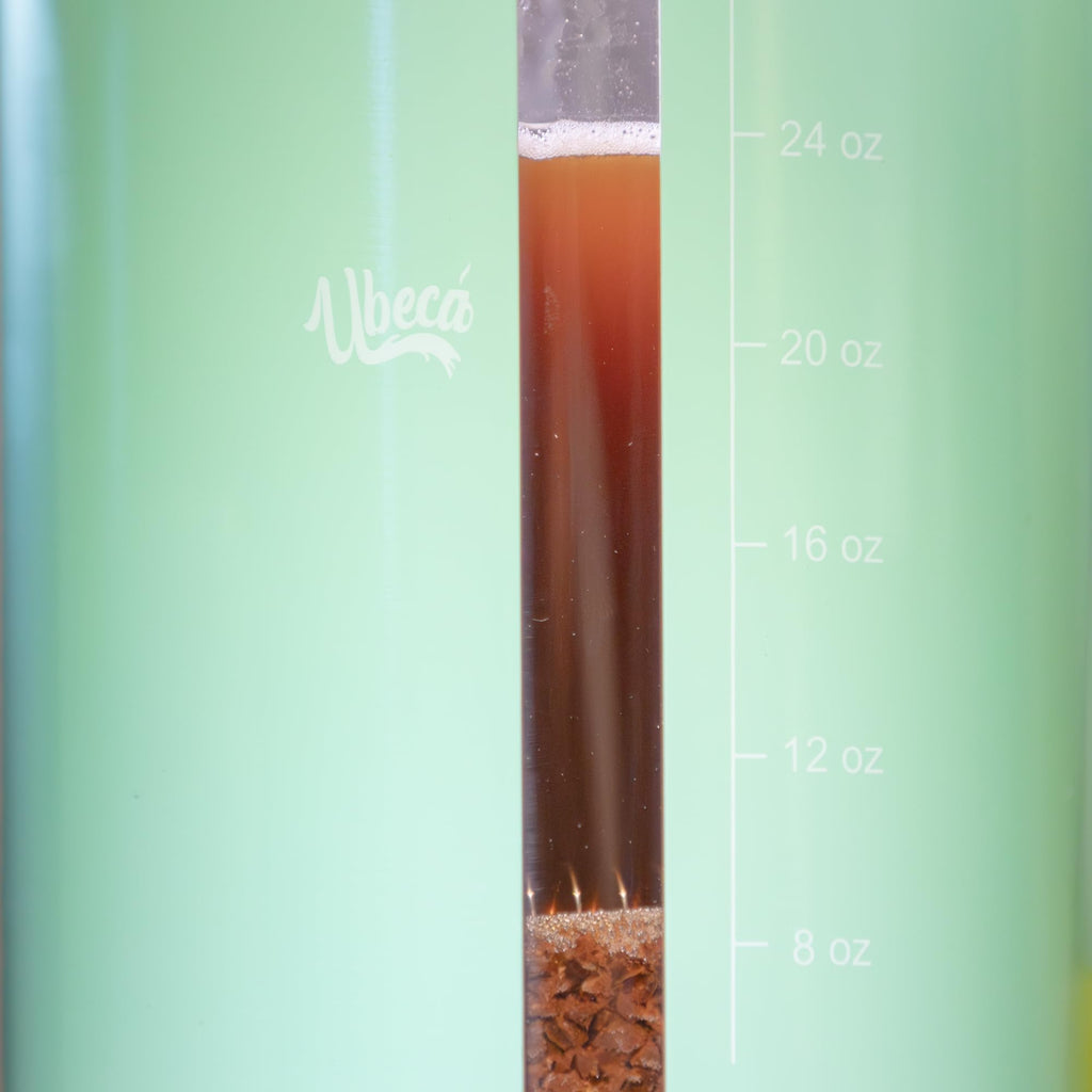 34 oz Mint Green Borosilicate Glass French Press E8370
