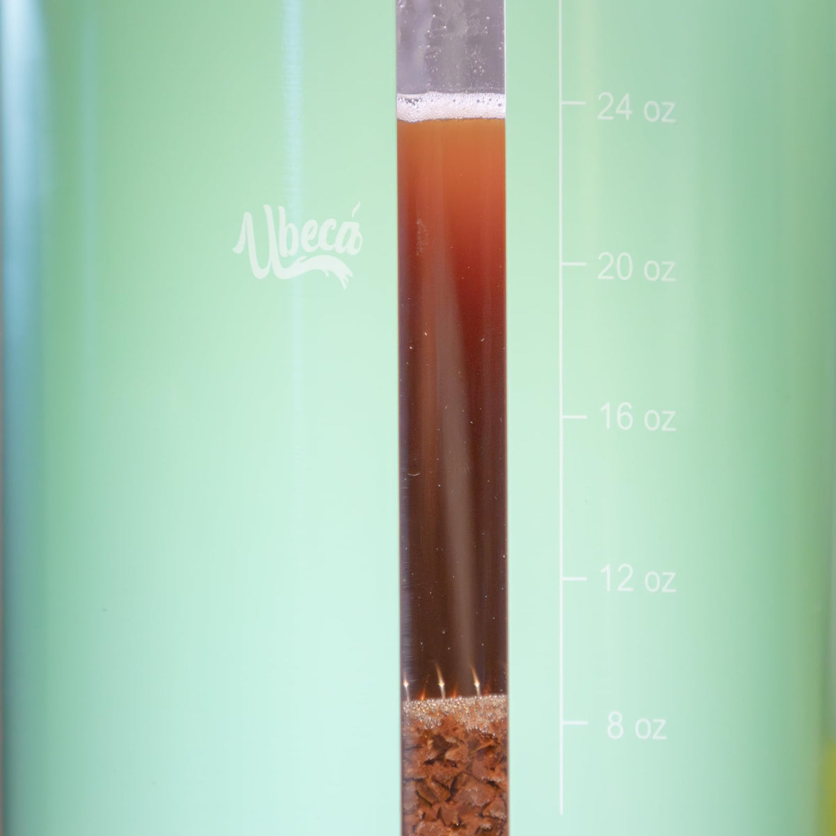 34 oz Mint Green Borosilicate Glass French Press E8370