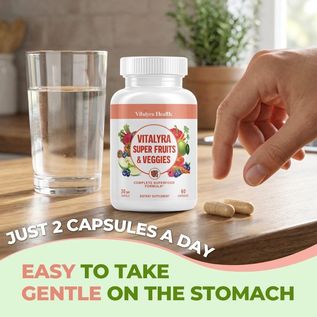 Fruits & Veggies Supplement Vegetable Capsules W935432