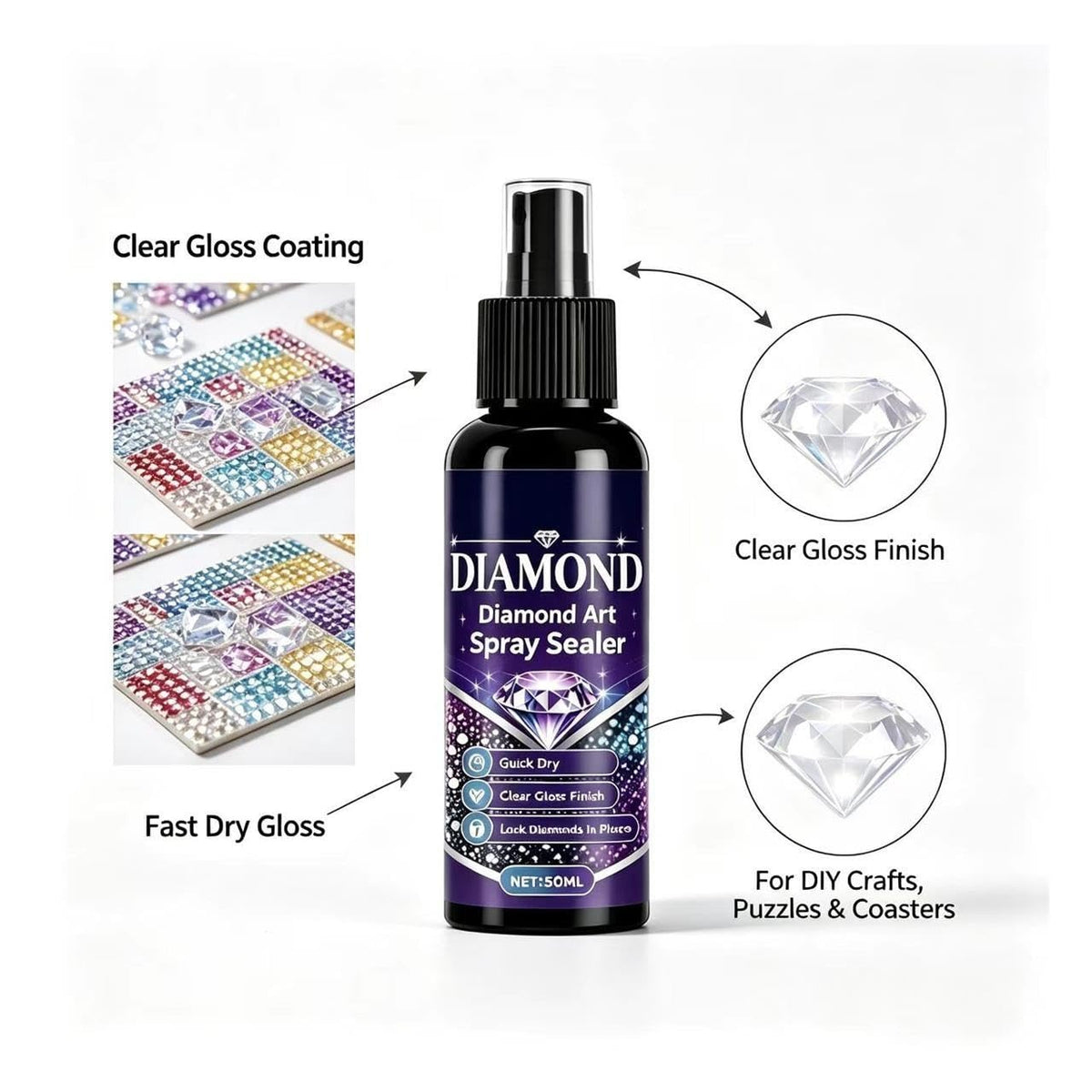 Diamond Painting Sealer Spray L4130