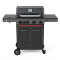 4 Burner Propane Gas Grill with Infrared Side Burner A52474