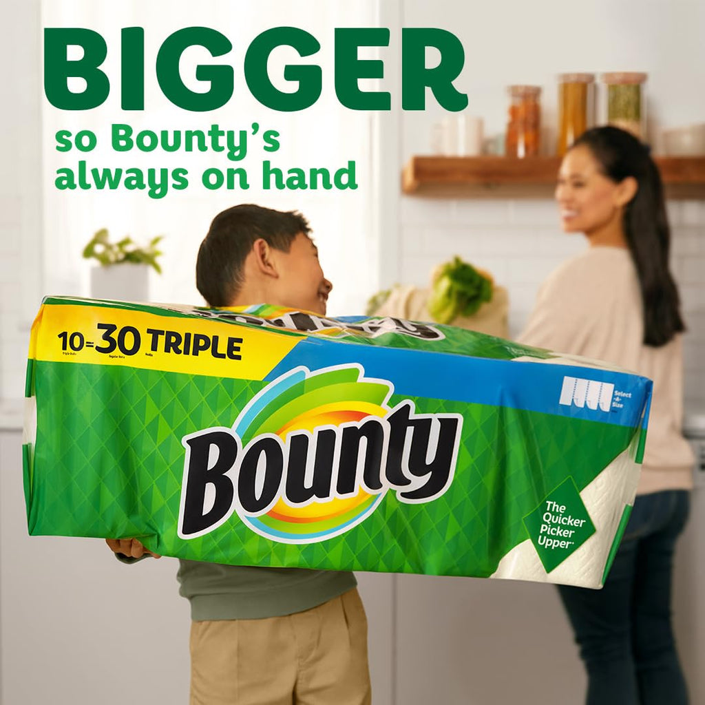 White Paper Towels, 6 Triple Rolls F152