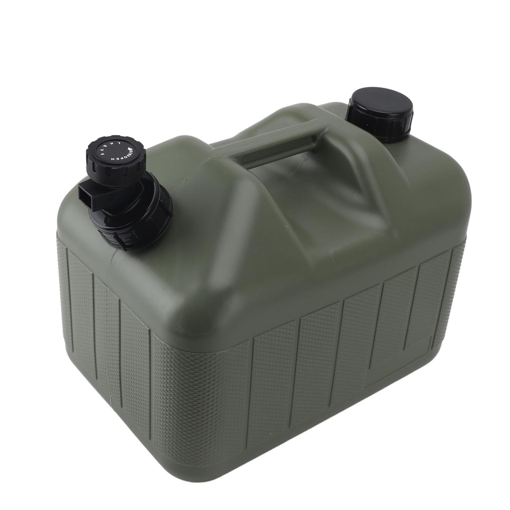 10L Green Portable Water Container with Faucet C491