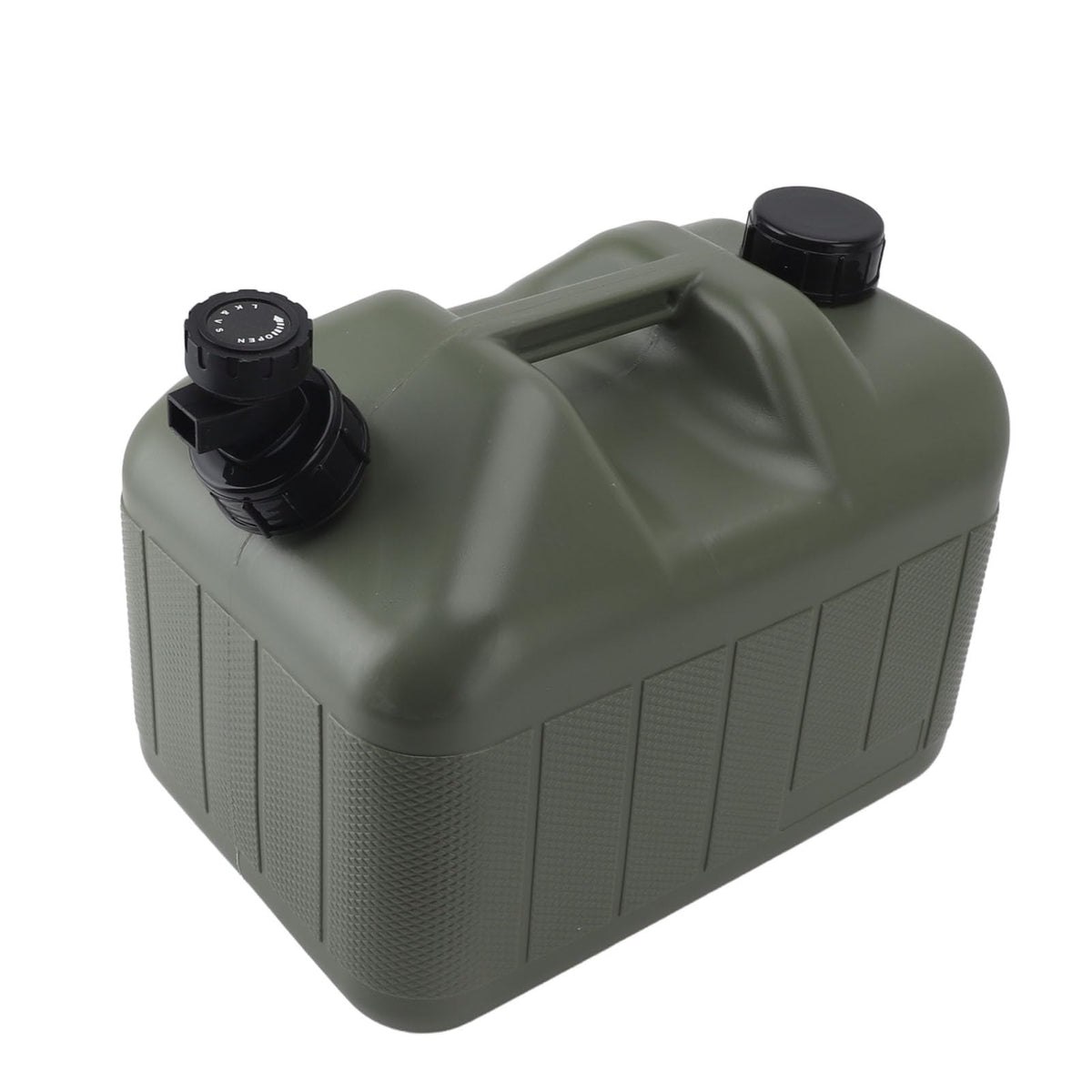 10L Green Portable Water Container with Faucet C491