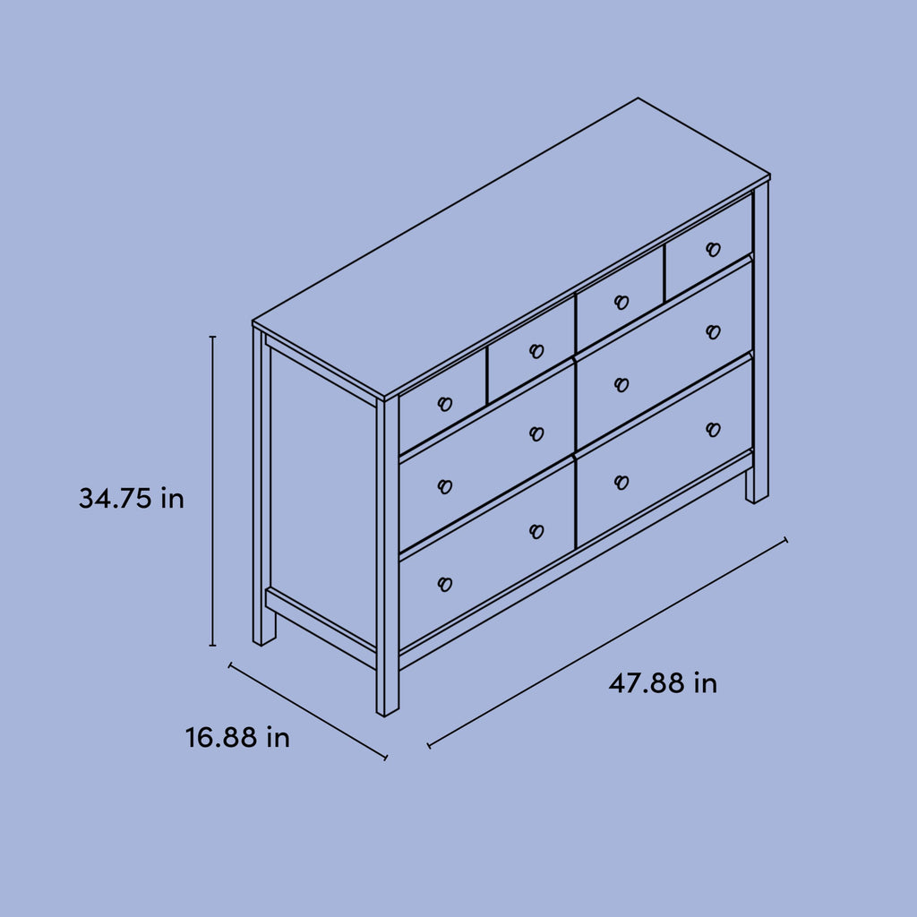 6 Drawer Dresser J7395