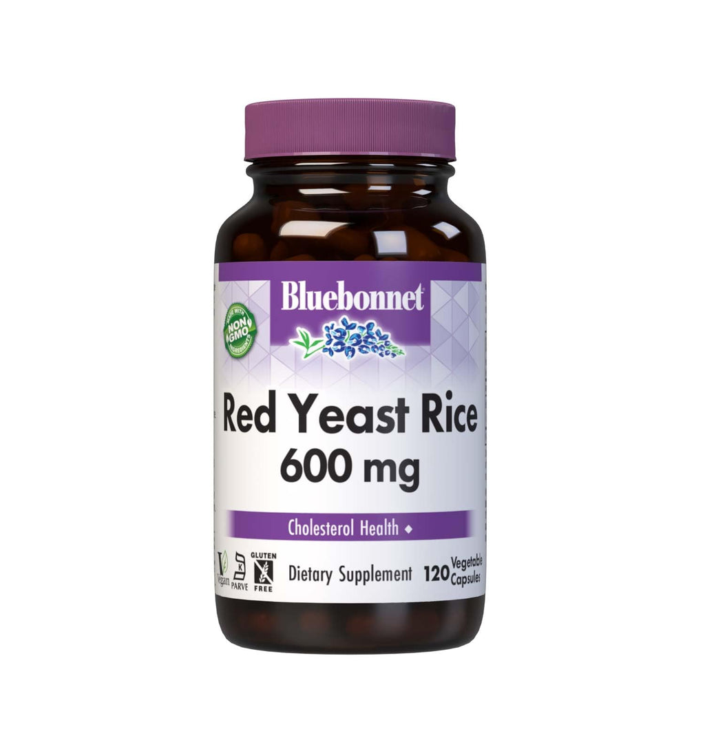 Red Yeast Rice 600 mg 120 Vegetable Capsules D4260