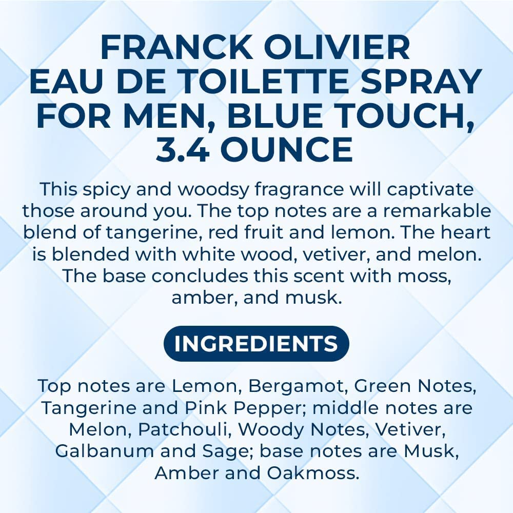 Eau de Toilette Spray for Men 3.4 Ounce P768249
