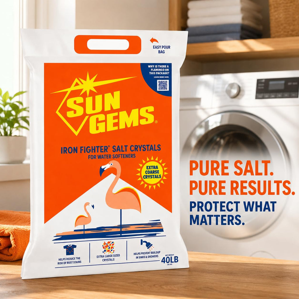 Water Softener Salt Crystals 40 lb Extra Coarse K6026