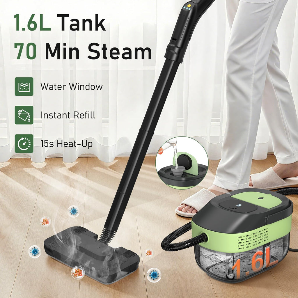 2500W Steam Mop Cleaner with 37 Accessories E82613