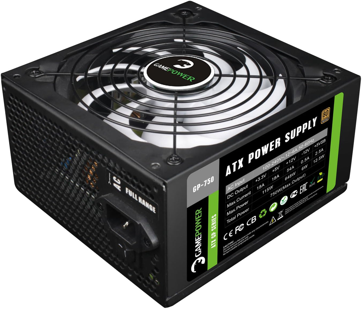 750W 80 Plus Bronze ATX Power Supply A788