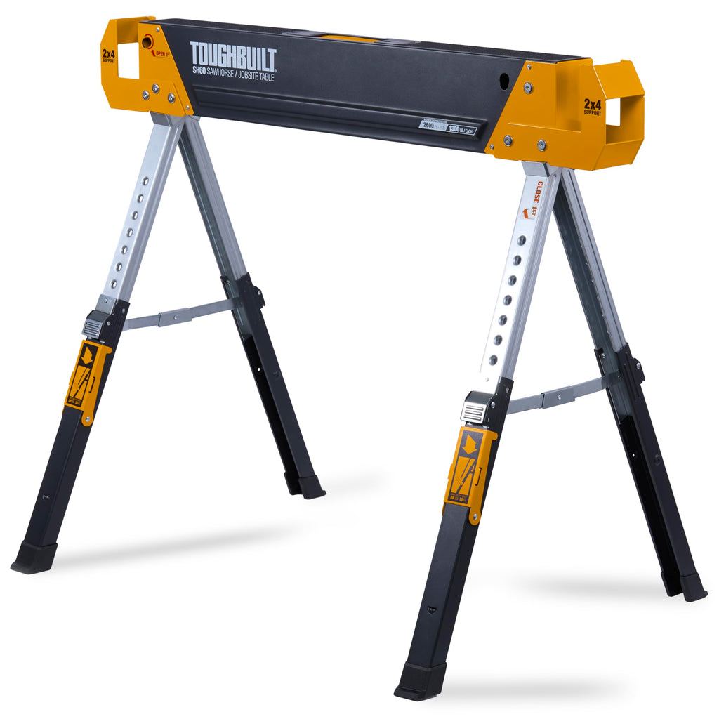 Adjustable Height Sawhorse & Jobsite Table E4062