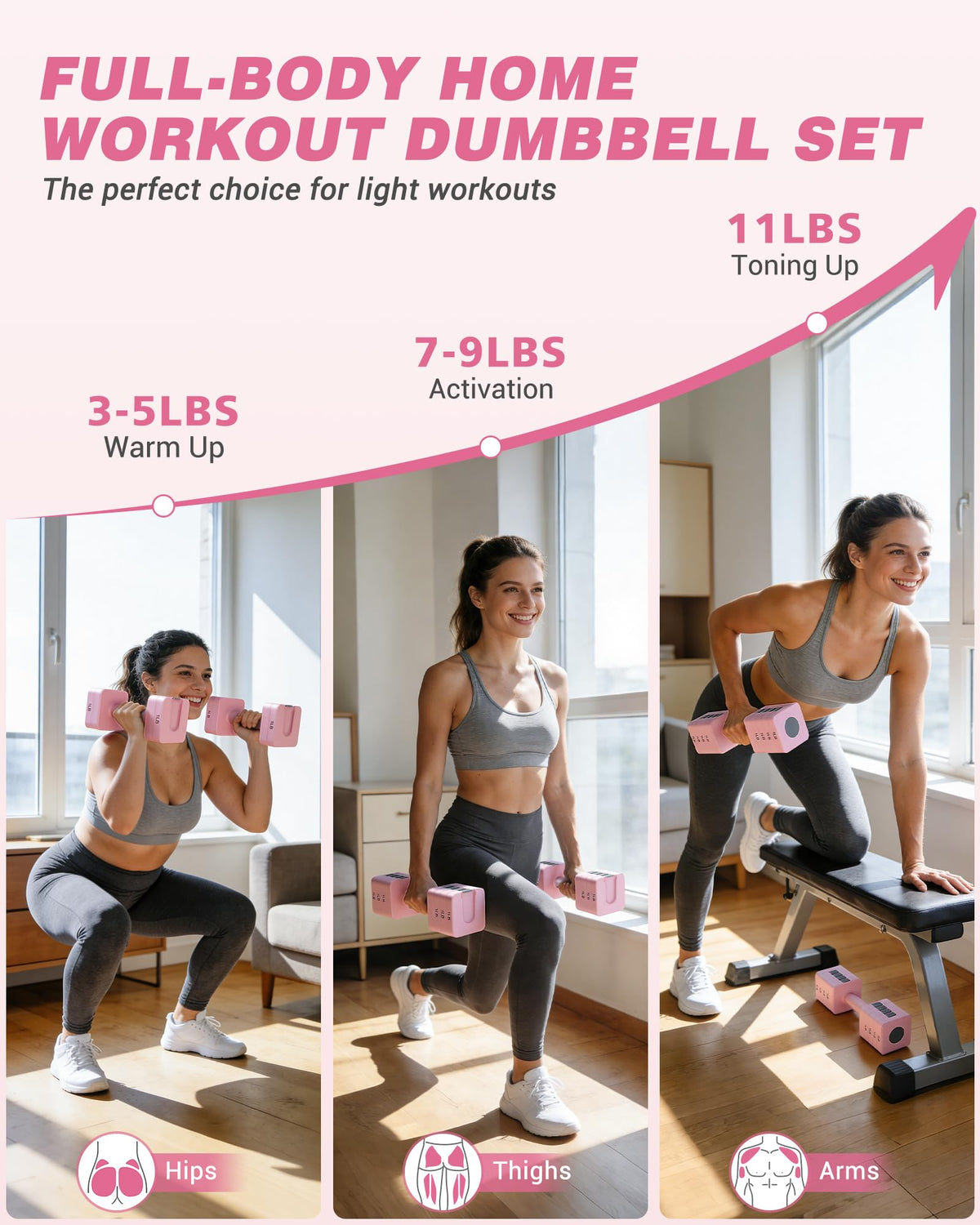 Adjustable Dumbbell Set of 2 P38320