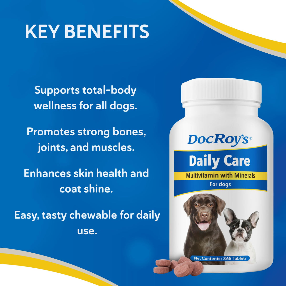 Canine Chewable Multivitamin Tablets 365ct B19745