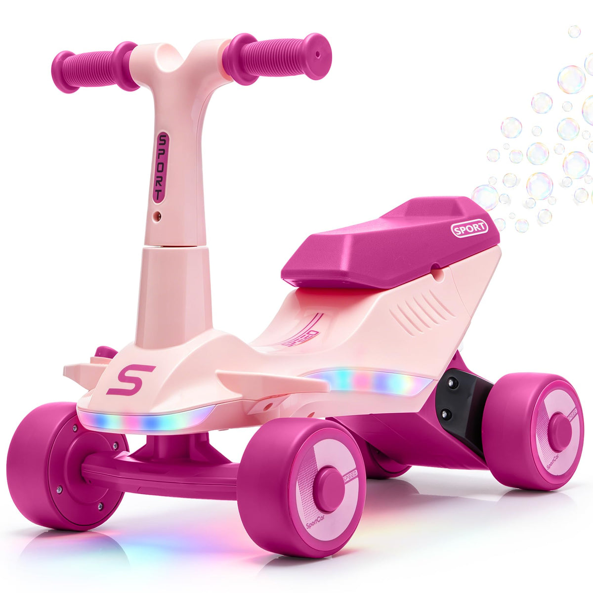 Electric Baby Balance Bike with Bubble Machine N49108