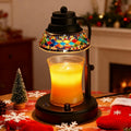 Black Candle Warmer Lamp with Timer & Dimmer P13515