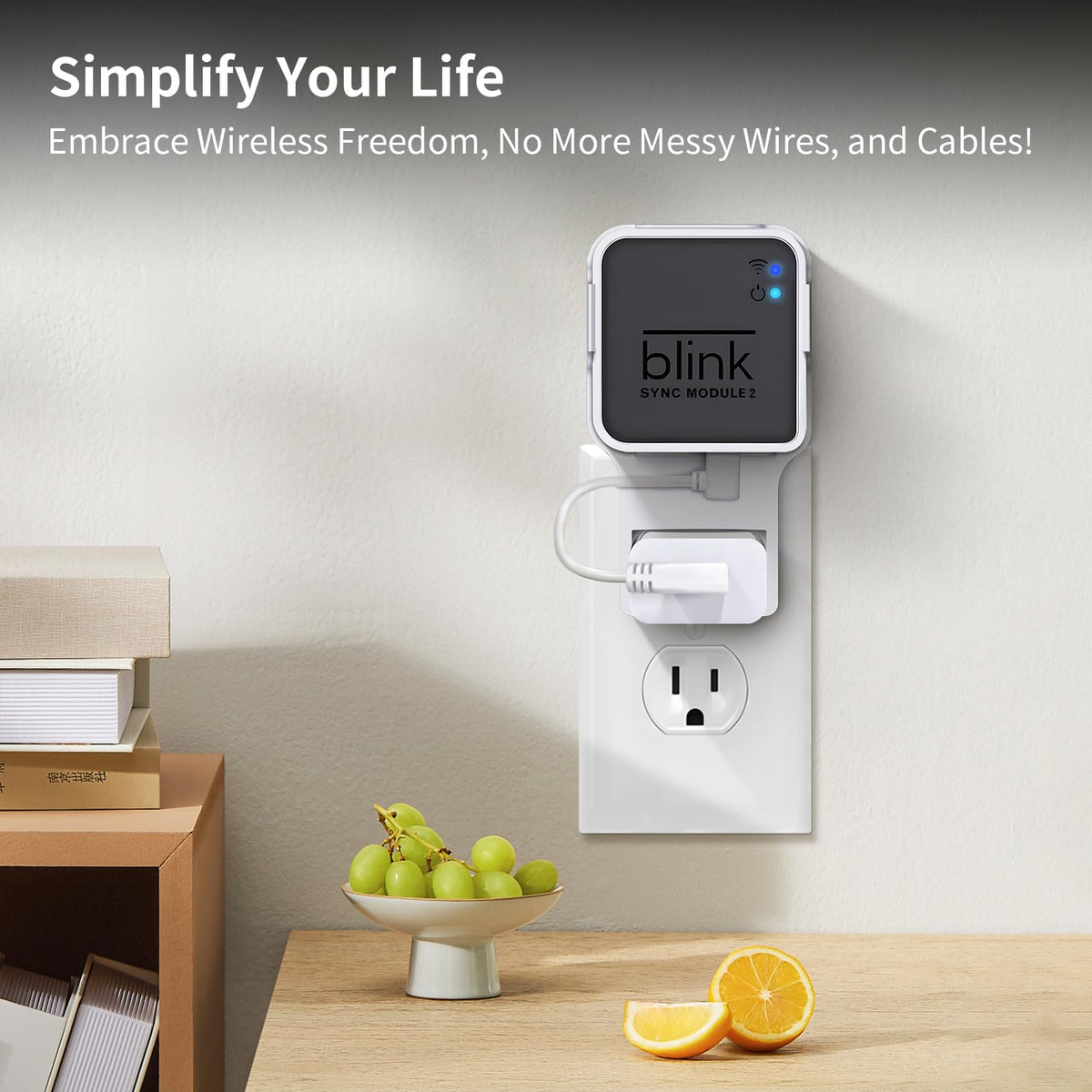 256GB USB Flash Drive & Wall Mount with Short Cable J19628