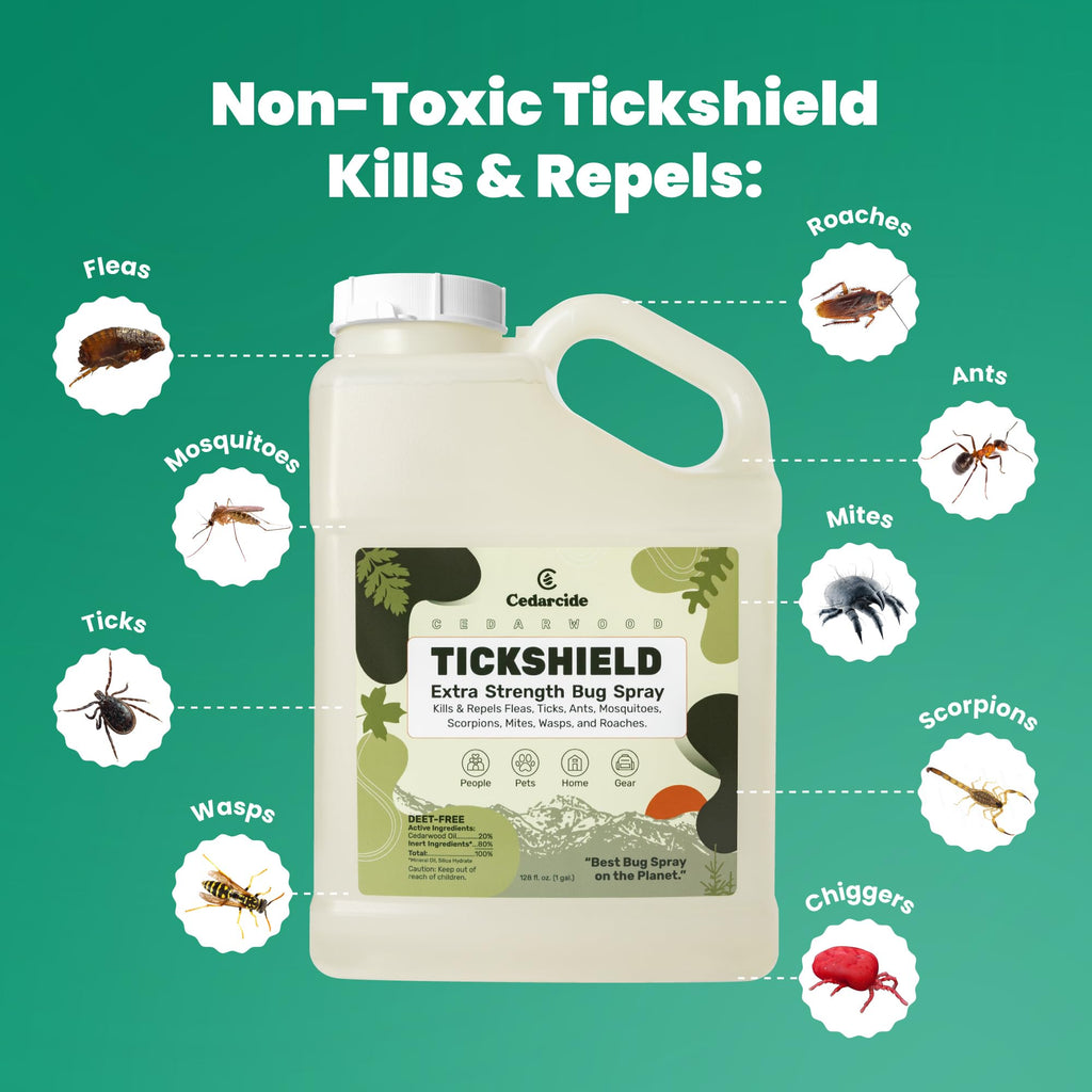 Cedar Oil Tick & Mosquito Repellent Spray V462321