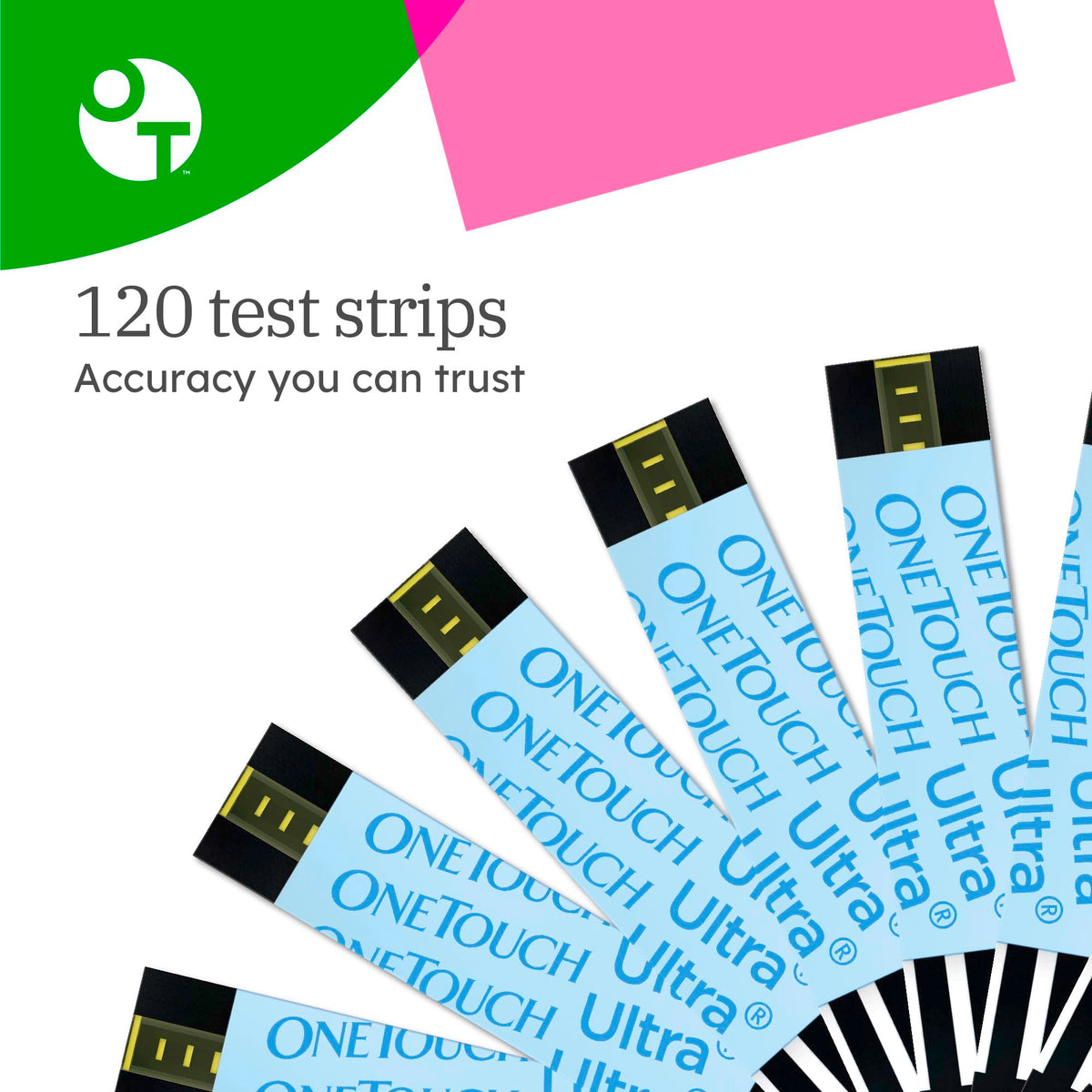 120 Count Blood Glucose Test Strips Y132410