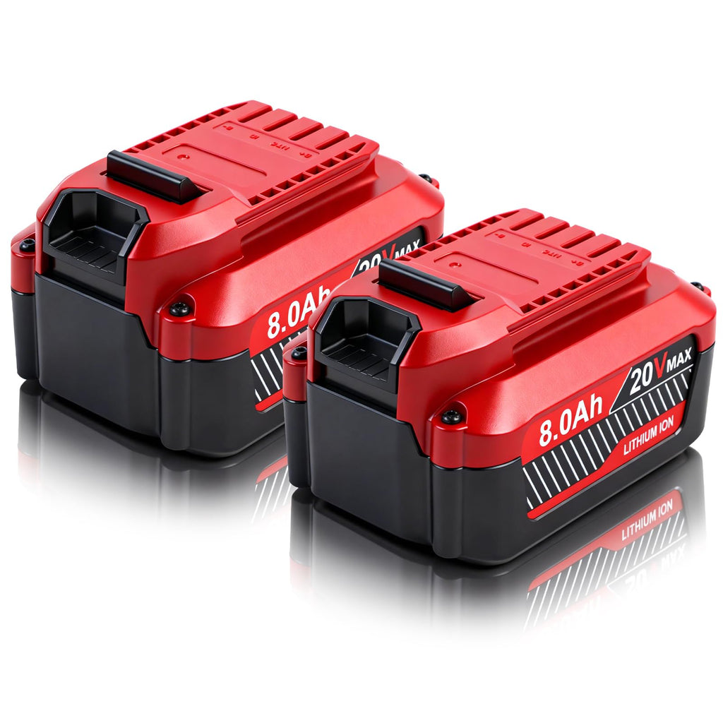 20V 8.0Ah Lithium ion Replacement Battery 2 Piece S57135