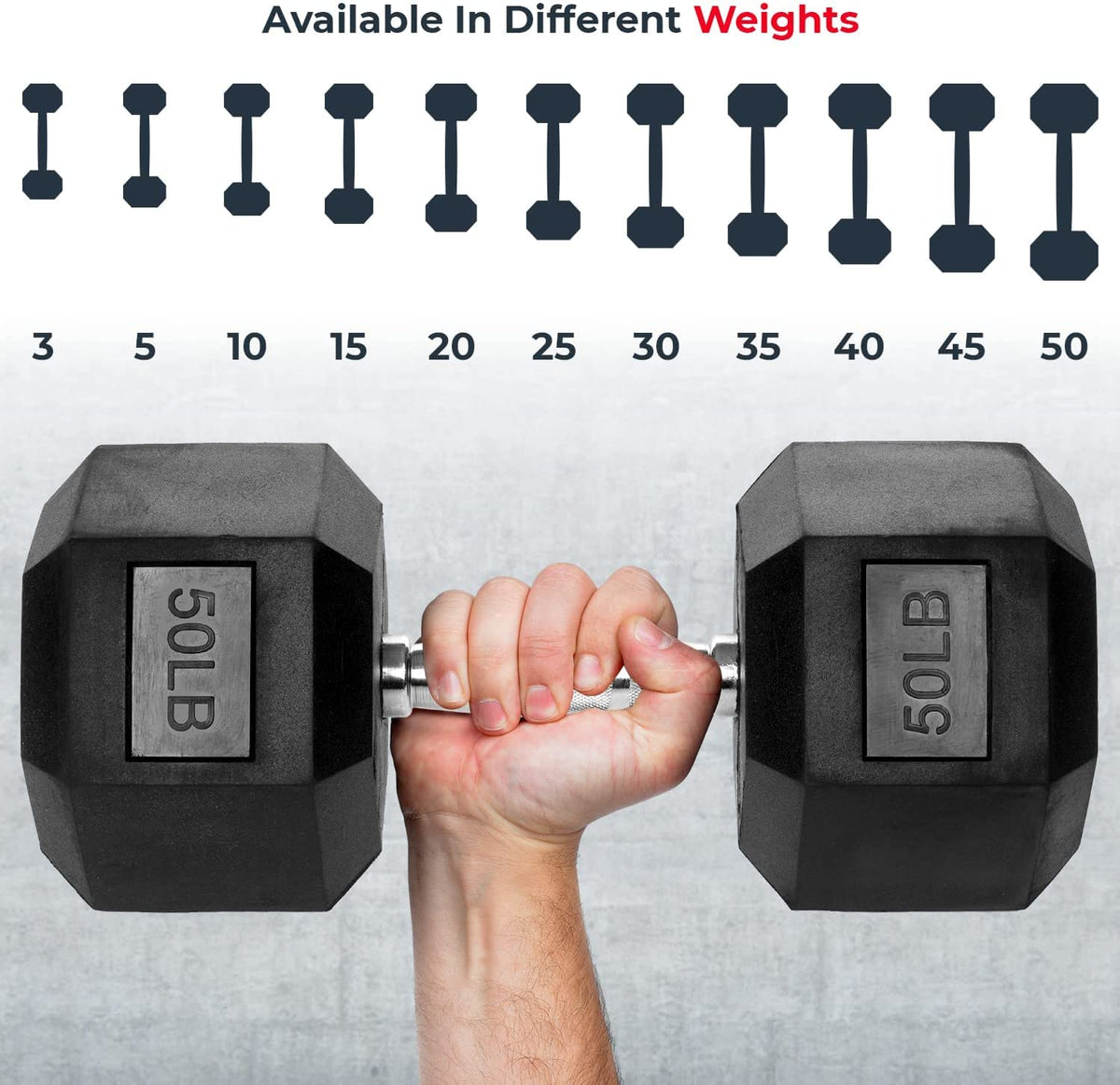 PVC Coated Hex Dumbbells Q863