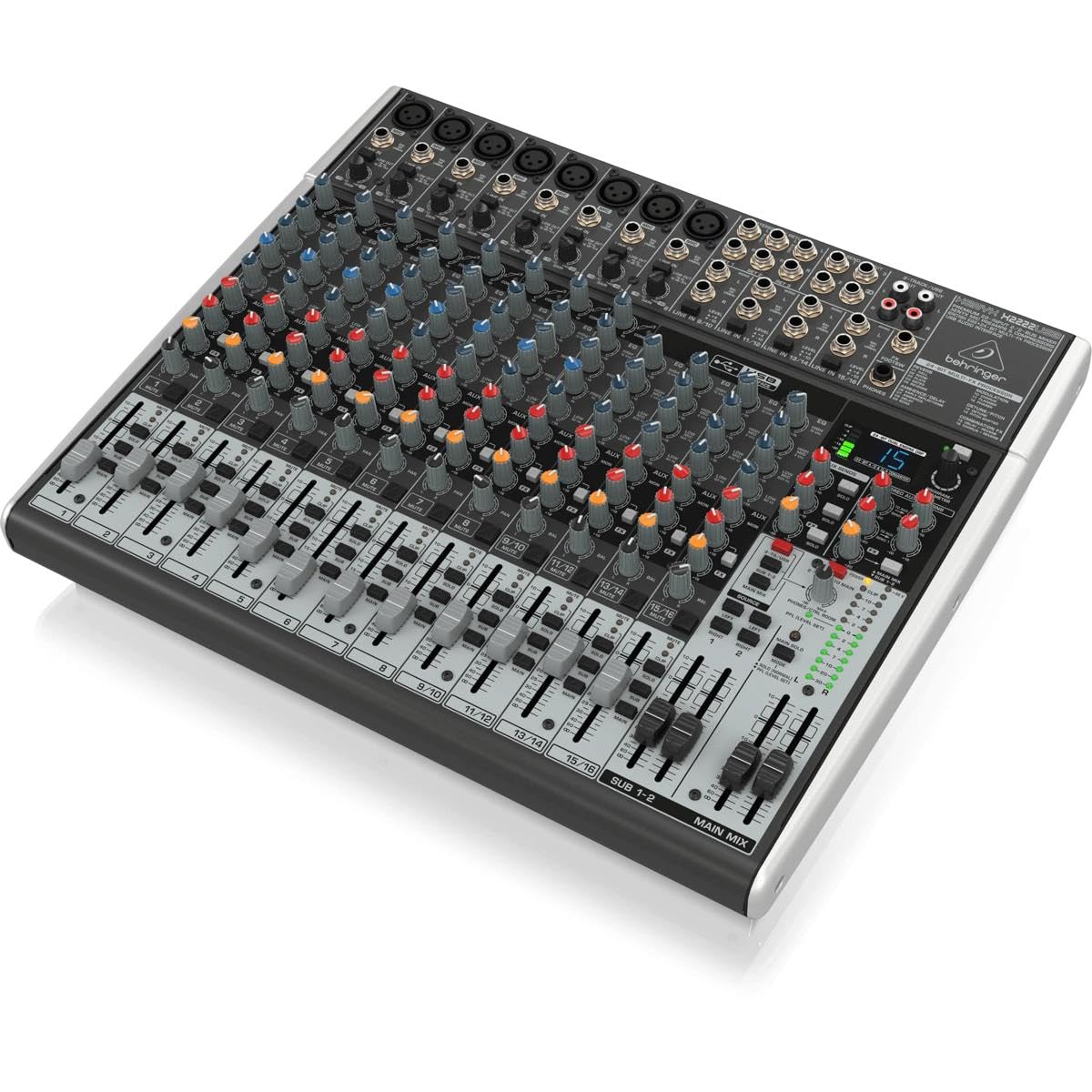 22-Input 2/2-Bus Mixer with Mic Preamps N85234