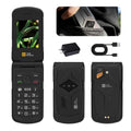 4G LTE Dual SIM IP69K Waterproof Rugged Flip Phone I93986