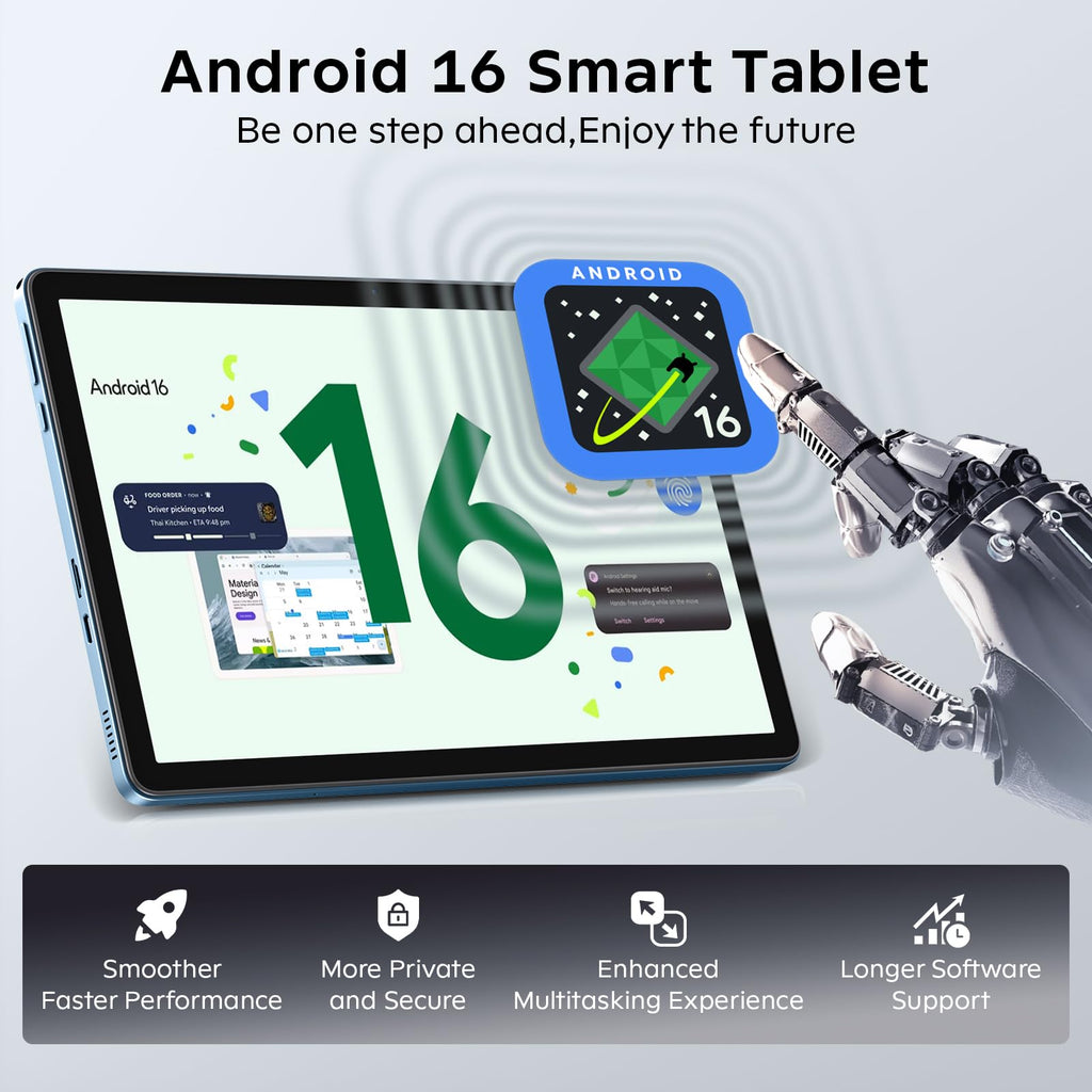 11 Inch Android 16 Tablet with Keyboard Z708