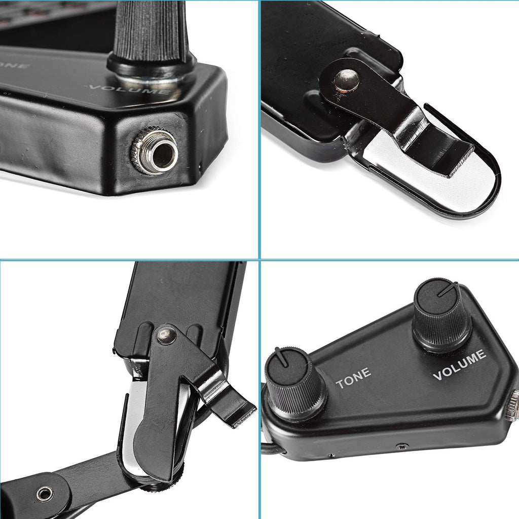 12 SoundHole Acoustic Guitar Pickup with Tone and Volume Control R602484
