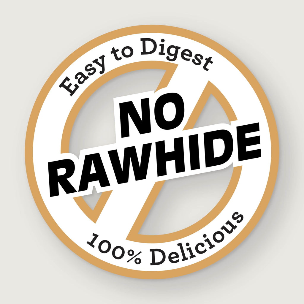 Peanut Butter Rawhide-Free Dog Treats 50 Count P6814