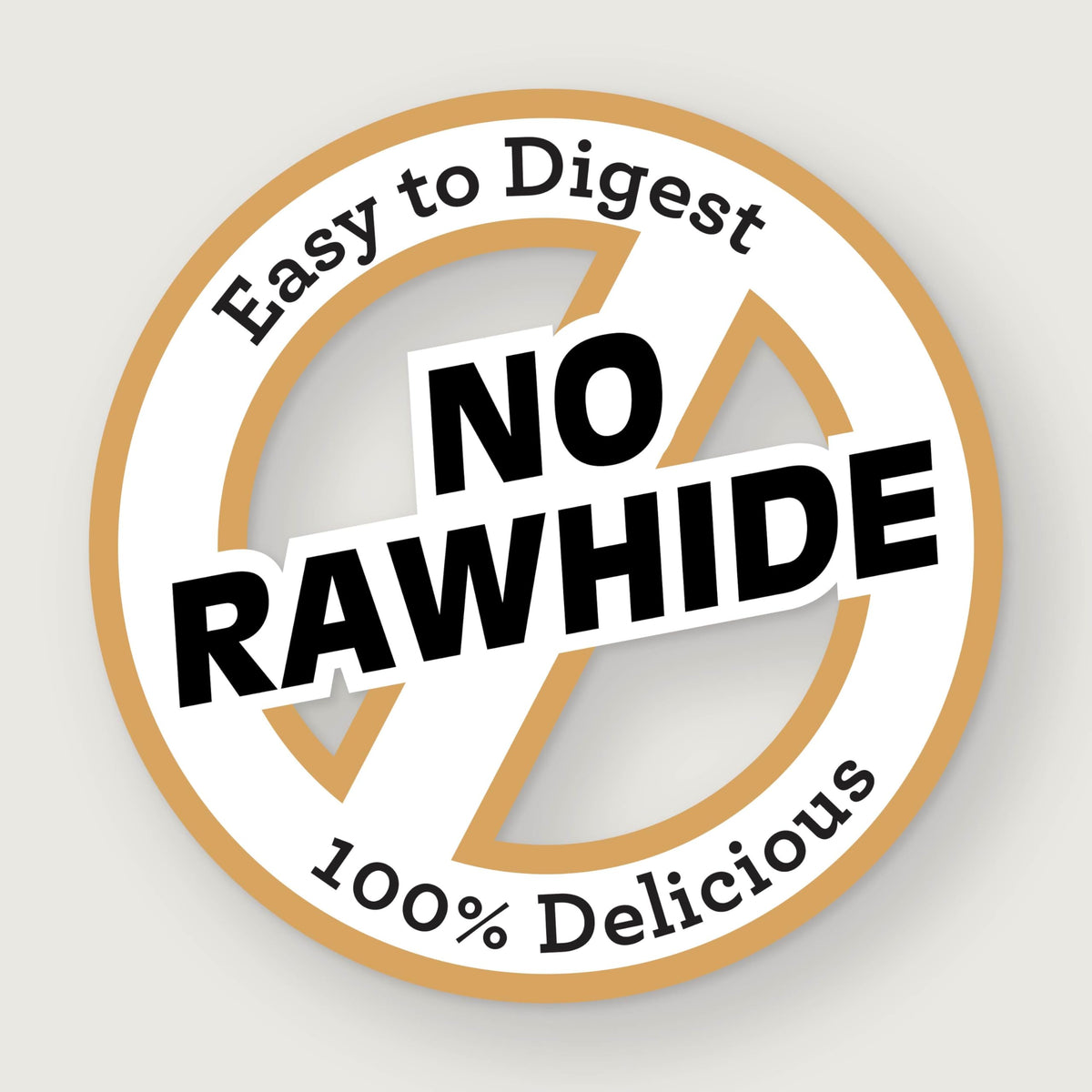 Peanut Butter Rawhide-Free Dog Treats 50 Count P6814